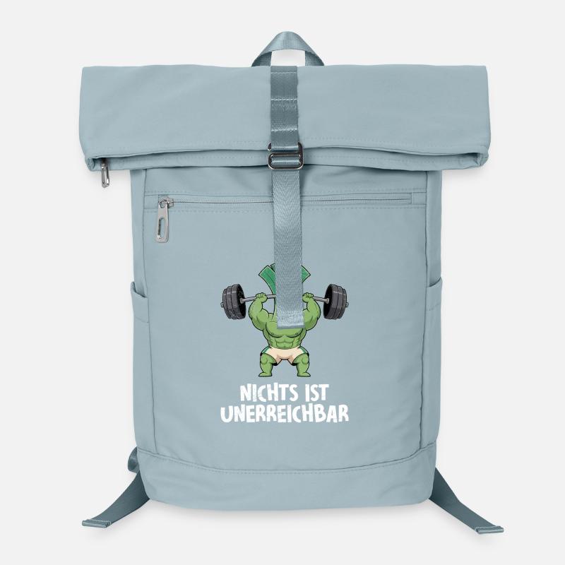 Weight Lifting NOTHING IS UNATTAINABLE Fun Laptop Backpack