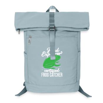 Frog Catcher Pond Explorer Certified Frog - Laptop Backpack - ice blue - Front