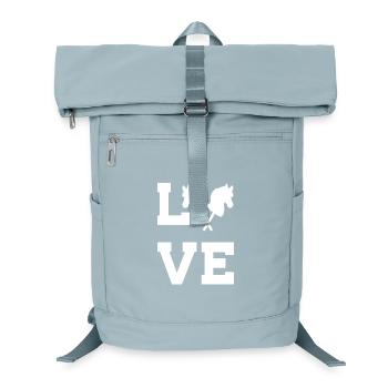 40 Hobby Horse Love - Laptop-Rucksack  - Eisblau - Vorne