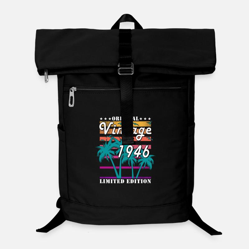 1946 Retro Jahrgang Laptop-Rucksack 