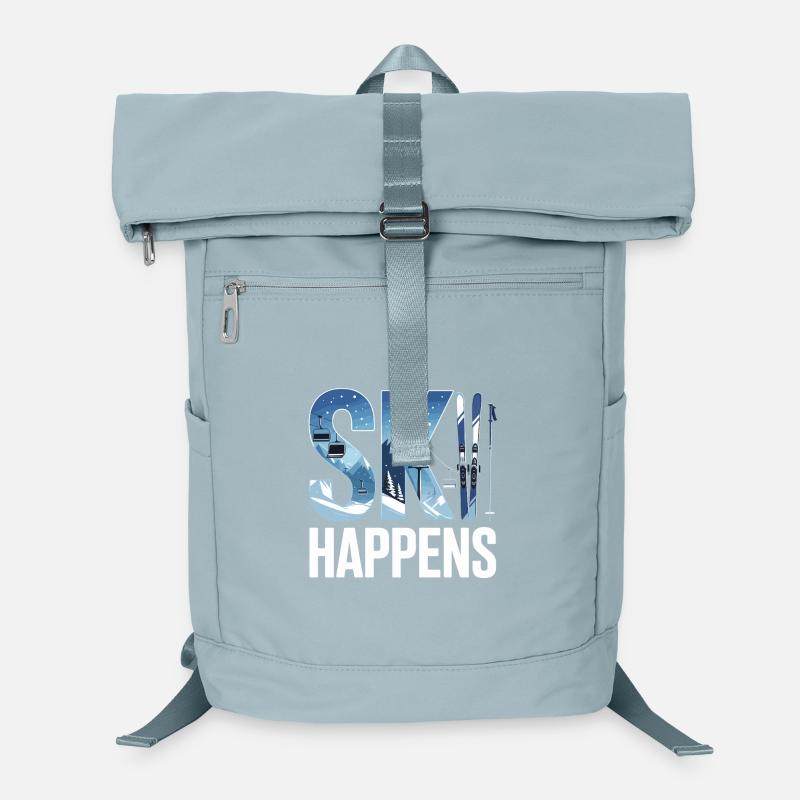 Le ski arrive Sac à dos ordinateur