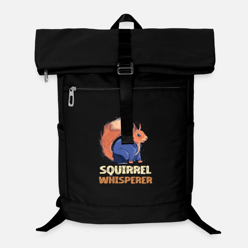 Eichhörnchen Flüsterer Denim Laptop-Rucksack 
