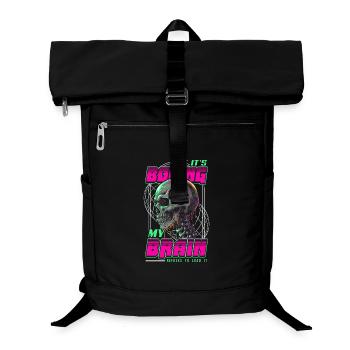 Neurodivergent Neurodiversität Neurodiverse - Laptop-Rucksack  - Schwarz - Vorne