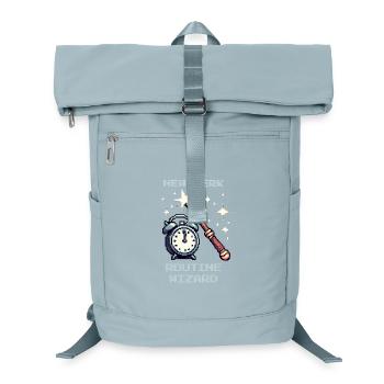 Routine Wizard | Social Work Everyday Life - Laptop Backpack - ice blue - Front