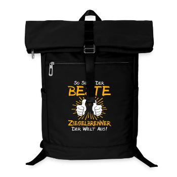 Brick Burner Gift Idea - Laptop Backpack - black - Front