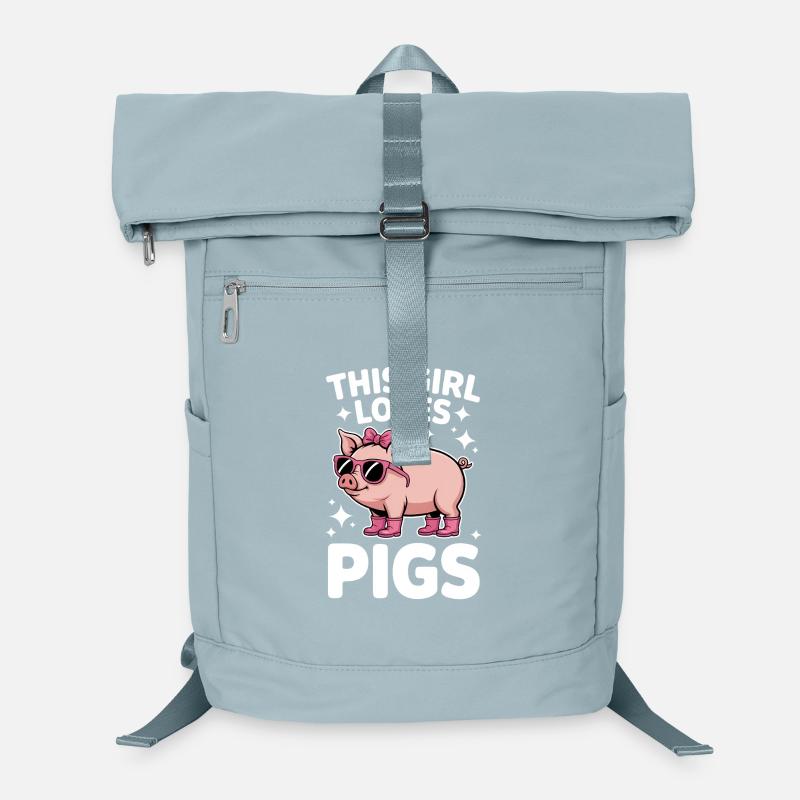 Pig Sayings Pig Funny Pigs Gift Laptop Backpack