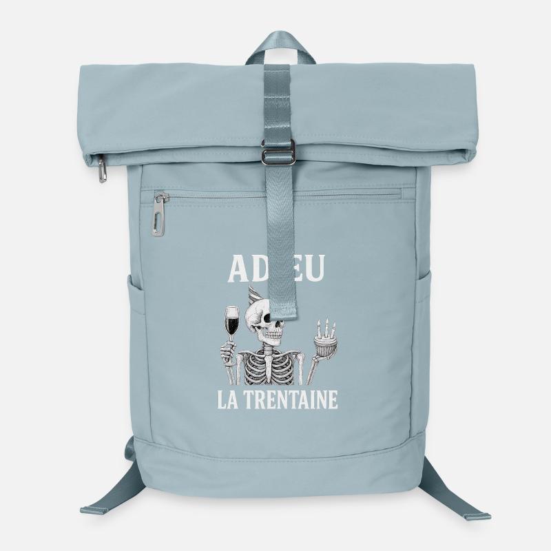 Goodbye Thirty Skeleton Birthday Laptop Backpack
