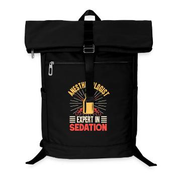 Anesthesiologist Expert In Sedation Anesthesia - Laptop Backpack - black - Front