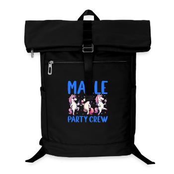Malle Party Crew Unicorn Girls Holiday - Laptop Backpack - black - Front