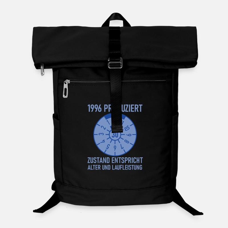 1996 Geboren 30. Geburtstag Auto Tuning Laptop-Rucksack 