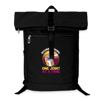 Knie Operation Knie OP - Laptop-Rucksack  - Schwarz - Vorne