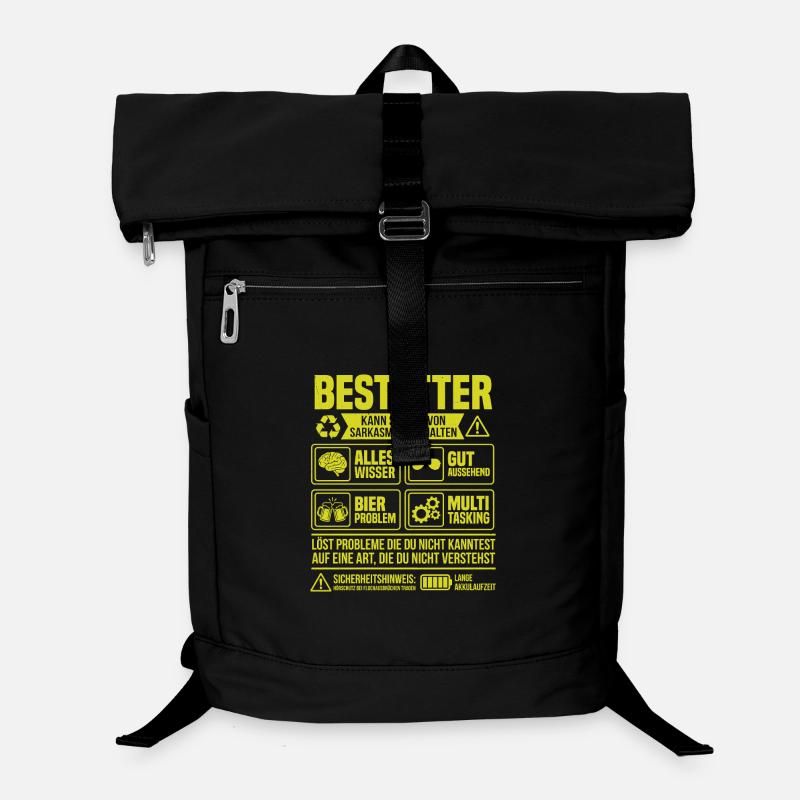 Undertaker – Peut contenir des traces de sarcasme - Sac à dos ordinateur - noir