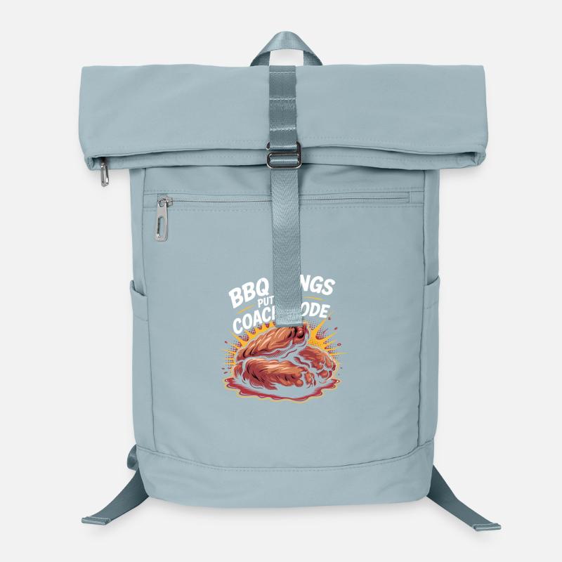 Chicken Wings Party Matchday Design Laptop Backpack