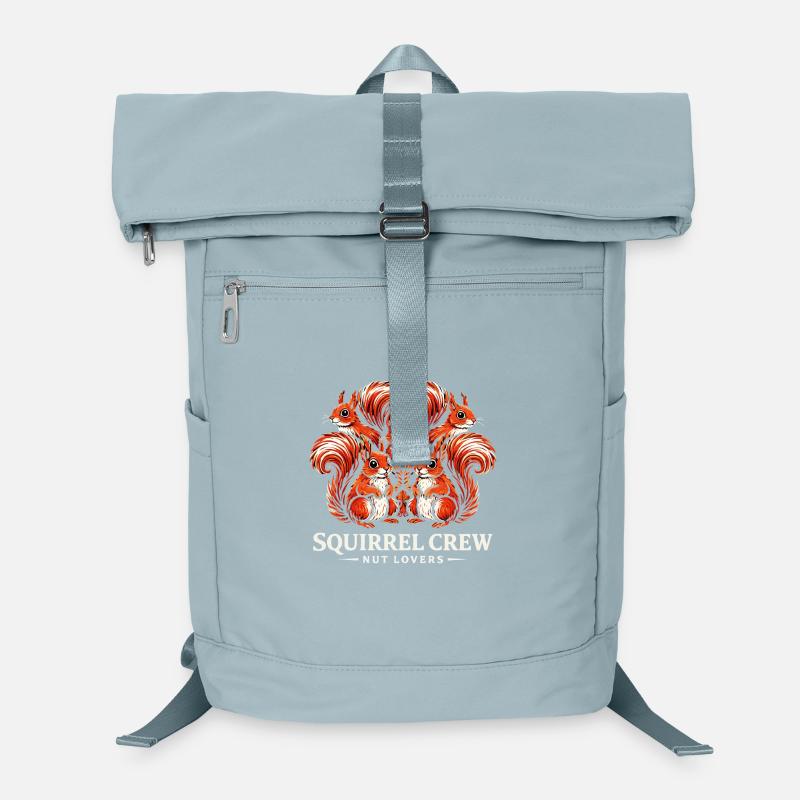 Squirrel Crew - Nut Lovers Eichhörnchen Gang Laptop-Rucksack 