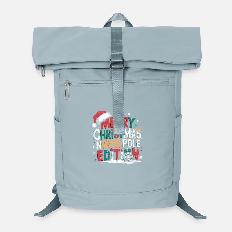 Merry Christmas North Pole Edition Funnier Laptop Backpack