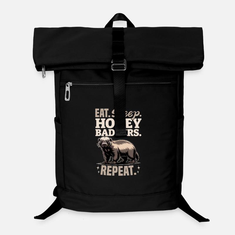 Funny Honey Badger Laptop-Rucksack 