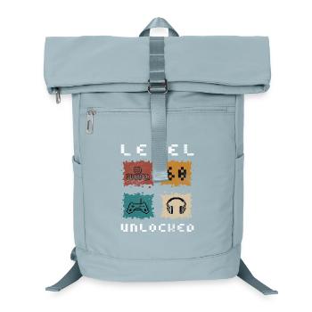 Joueur de niveau 60 débloqué pour les hommes du 60e anniversaire - Sac à dos ordinateur - bleu glacier - Devant