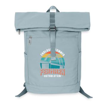 Baltic Sea FEHMARN ENDLESS SUMMER OSTHOLSTEIN Funny - Laptop Backpack - ice blue - Front