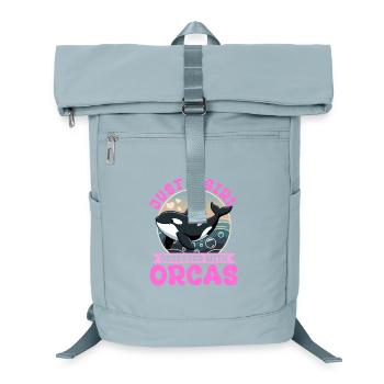 Funny Orca - Laptop-Rucksack  - Eisblau - Vorne