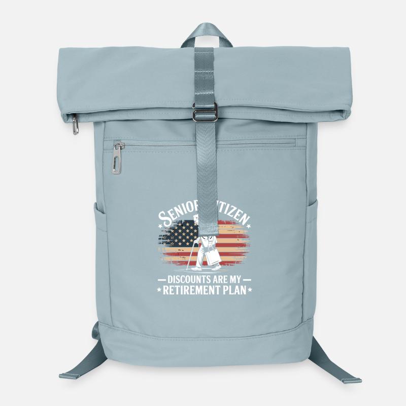 Retired Humor Senior Design Laptop Backpack