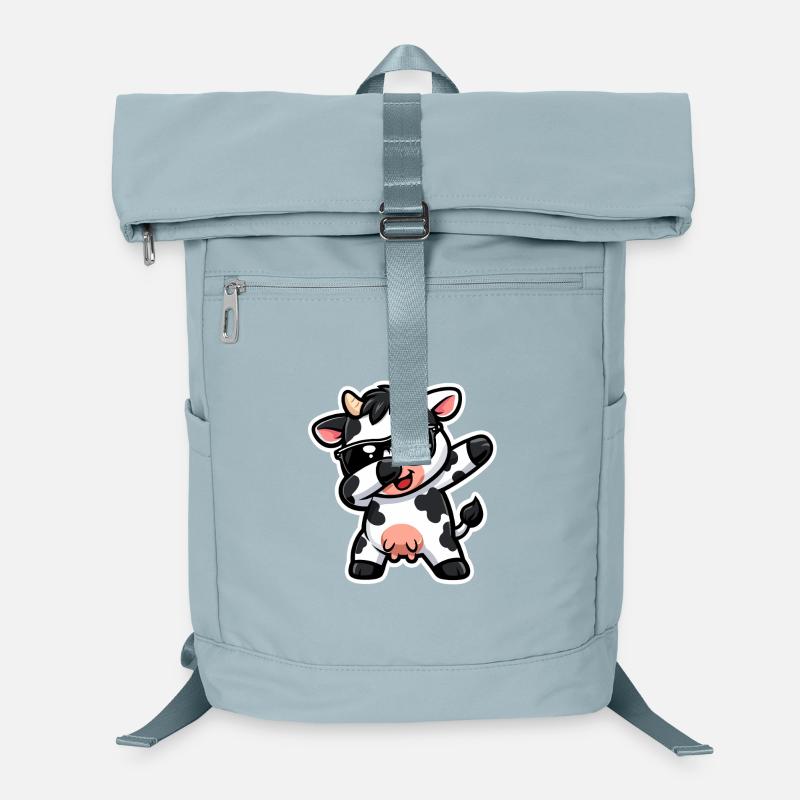 Kuh, Dabbing, Kalb, Nutztier, Süße Kuh Laptop-Rucksack 