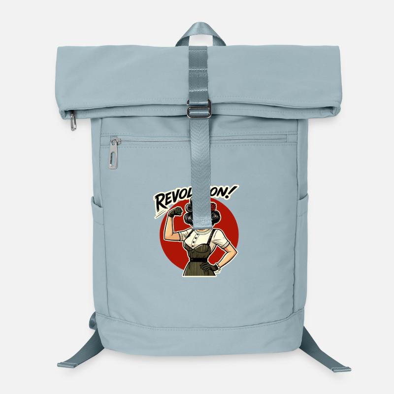 Revolution Frauenpower Retro Laptop-Rucksack 