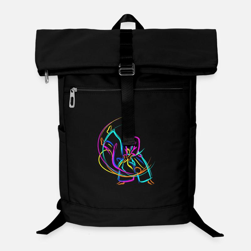 Judo Kampfsportarten Laptop-Rucksack 
