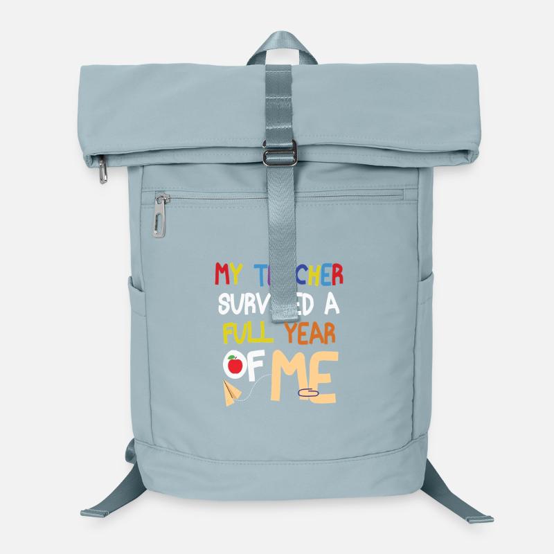 Mein Lehrer hat ein Jahr von mir überlebt Laptop-Rucksack 