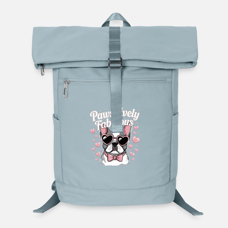 Bouledogue français fabuleux et patais Sac à dos ordinateur