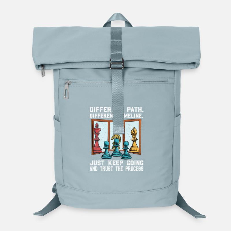 Chess path: Different way, confidence in the procedure Laptop Backpack