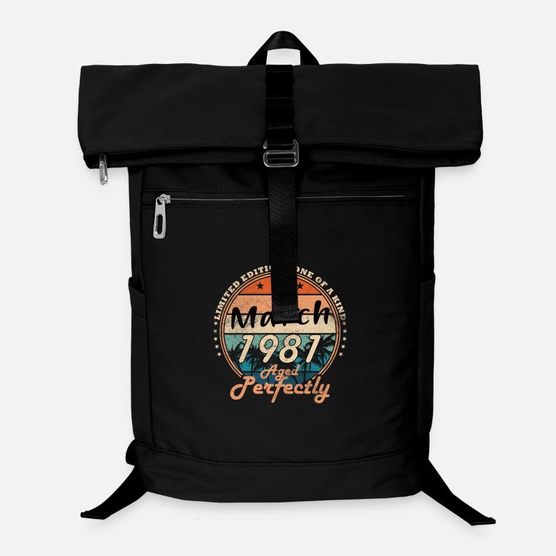 Cadeau d’anniversaire mars 1981 Sac à dos ordinateur