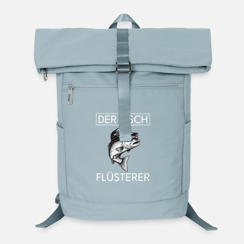 Fisherman Gift Man The Fish and its Whisperer Laptop Backpack