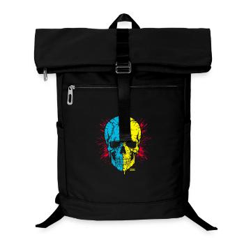 Crâne - Sac à dos ordinateur - noir - Devant
