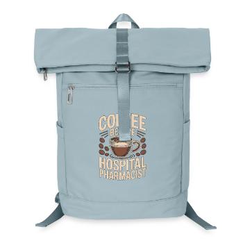 Hospital Pharmacist Coffee Inpatient Coffee Lover - Laptop Backpack - ice blue - Front