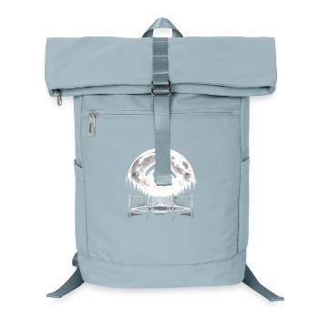 Bigfoot auf Trampolin - Laptop-Rucksack  - Eisblau - Vorne