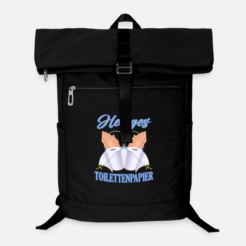 Saint papier toilette Sac à dos ordinateur