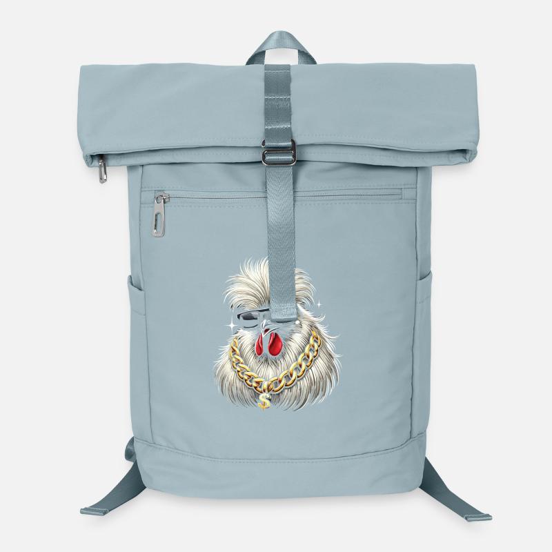 Silk Chicken Laptop Backpack