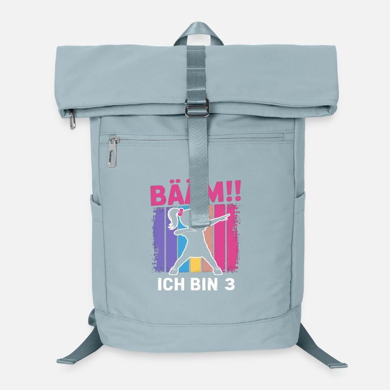 Bääm Ich bin 3 Dabbing Mädchen 3. Geburtstag Laptop-Rucksack 