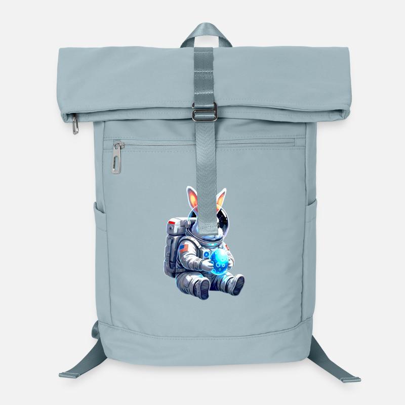 L’astronaute Lapin de Pâques Œuf de l’Espace Sac à dos ordinateur