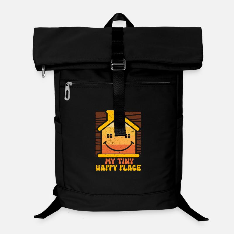 Tiny House My Tiny Happy Place Laptop-Rucksack 