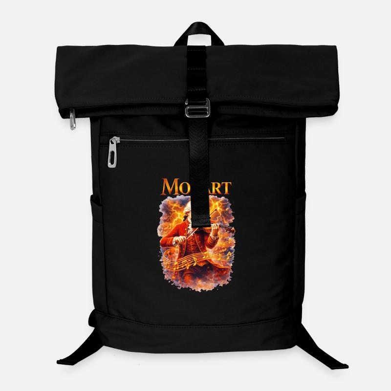 Mozart Firestorm Violin Laptop Backpack
