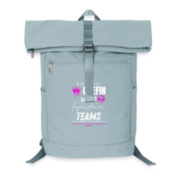 beste Chefin legendäres Team Chefin geschenke - Sac à dos ordinateur - bleu glacier - Devant