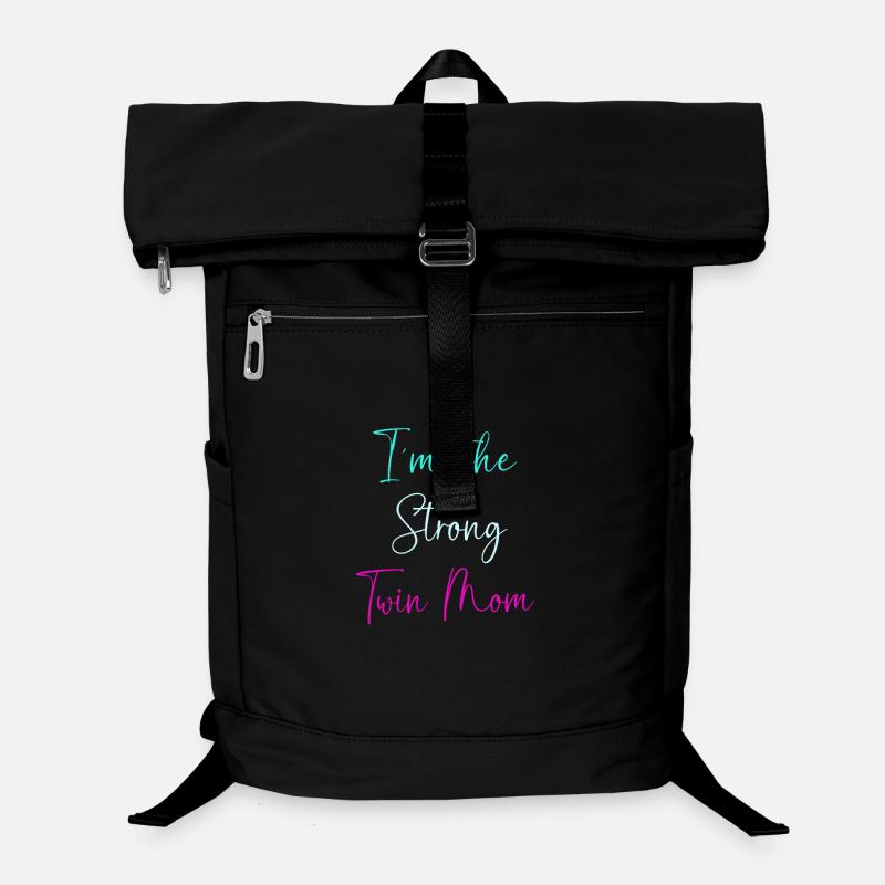 Zwillinge Mama Zwilling Mutter Geschenk Laptop-Rucksack 