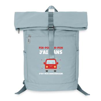 7 years - Laptop Backpack - ice blue - Front