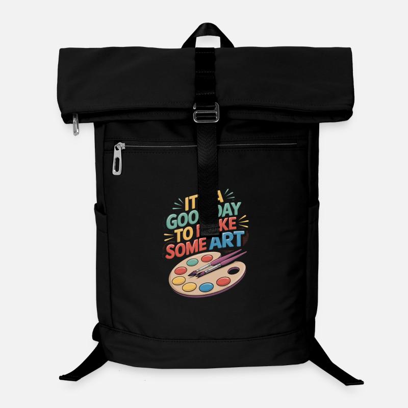 A good day to make art - creativity Laptop Backpack