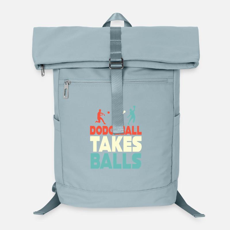 Dodgeball Takes Balls Laptop Backpack
