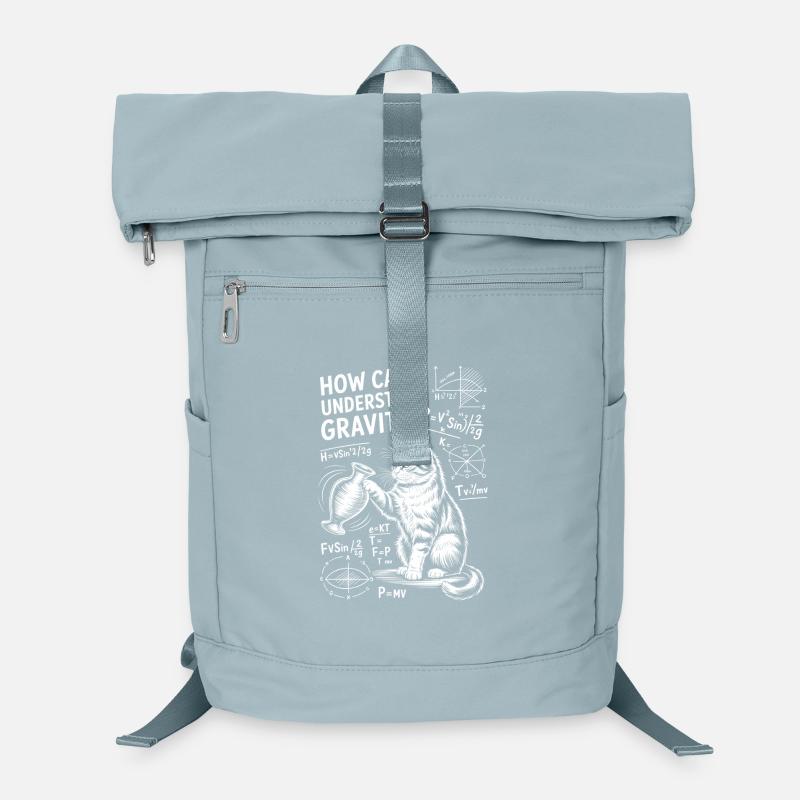 Physics Cats Sayings Math Joke Physics Gift Laptop Backpack