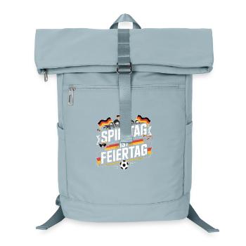 Match day is a public holiday Germany Fan - Laptop Backpack - ice blue - Front
