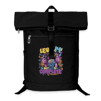 Level 14 Complete Gaming Graffiti - Laptop-Rucksack  - Schwarz - Vorne