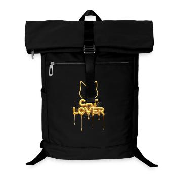 Cat Lover Gold Edition - Laptop-Rucksack  - Schwarz - Vorne